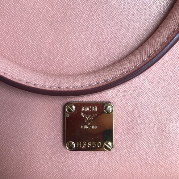 MCM Nuovo pink leather handbag - Picture 8 of 8